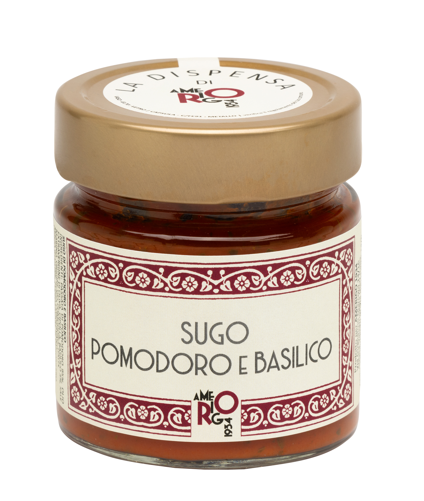 Sugo di pomodoro e basilico